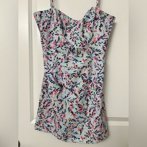 French Connection Tie Back Mini Dress